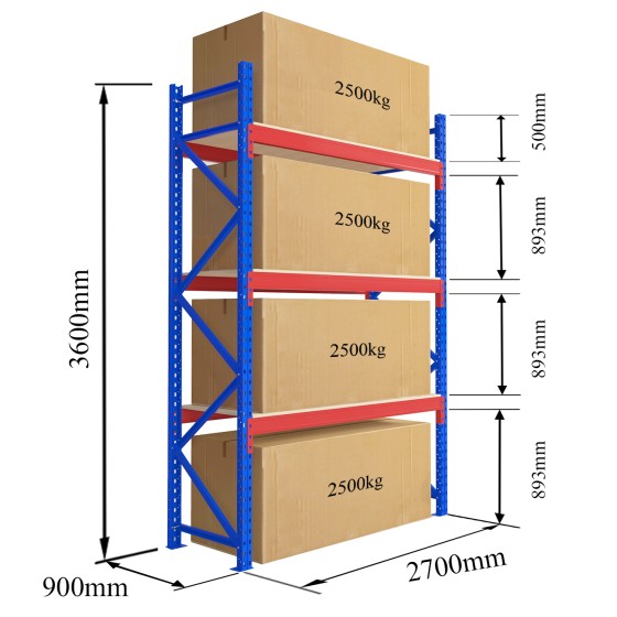 Pallet RackL2700mmH3600mm